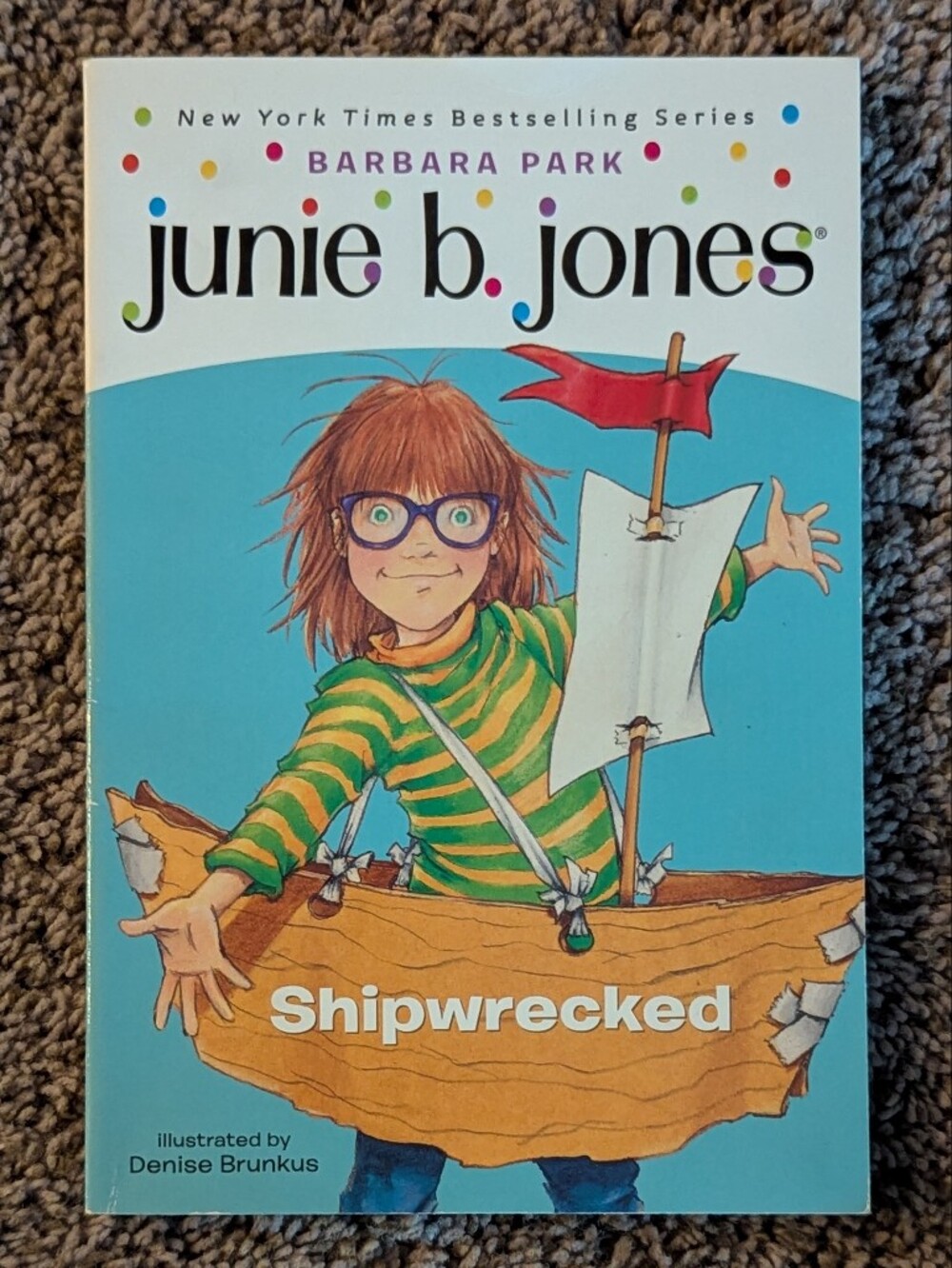 Junie B. Jones is Shipwrecked! by Barbara Park Paperback Chapter Book